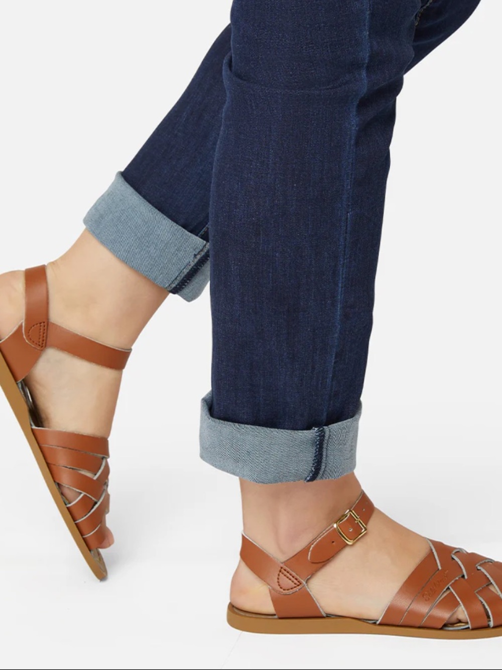 Salt Water Sandal retro brown kids 4 - Picture 2 of 4